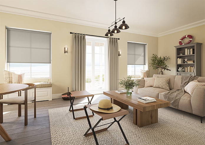 Roma (FR), Beige - Twist&Fit Roller Blind - Image 7